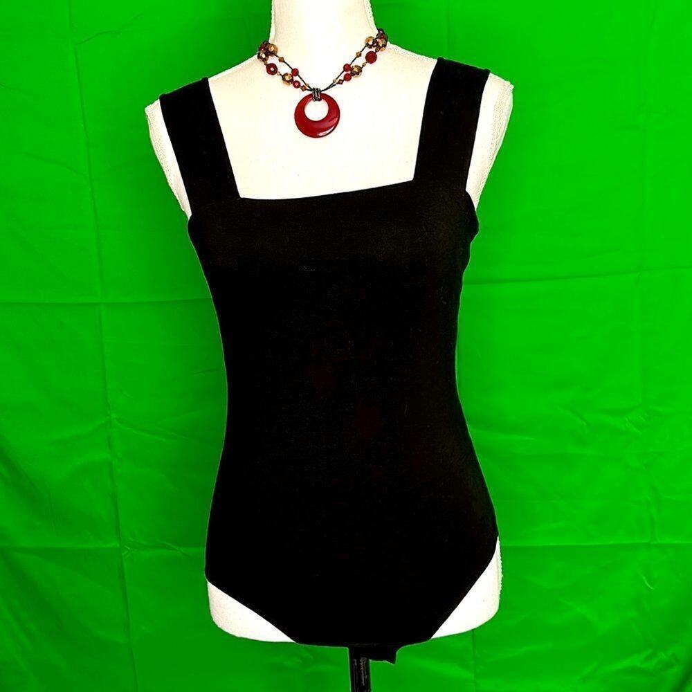 Woman’s H&M Bodysuit Small Black Tank